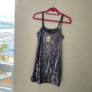 INC international concepts petite m sequined dress